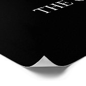 Einmal war mein Glas voll [XL] Poster (Ecke)