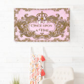 Einmal war Prinzessin Geburtstagspartei Banner (Insitu)