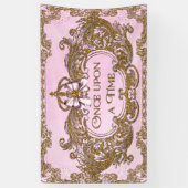 Einmal war Prinzessin Geburtstagspartei Banner (Vertikal)