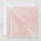 Einmal war Prinzessin Geburtstagspartei Einladung (Rückseite)