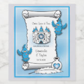 Einmal Weinetikett (Einzelnes Label)