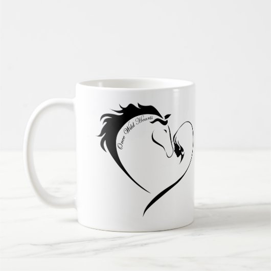 Einmal wilde Herzen - Tasse (Links)
