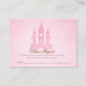 Einmal zu einer Zeit Märchenhof Burg Weinkarte E Begleitkarte (Vorderseite)