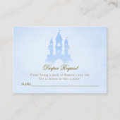 Einmal zu einer Zeit Märchenhof Burg Weinkarte E Begleitkarte (Vorderseite)