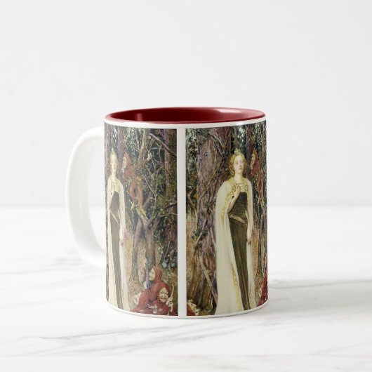 Einmal Zweifarbige Tasse (Vorderseite Links)