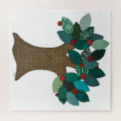 Einmalig Art Puzzle - Teal Tree - Erin Brie Art (Horizontal)