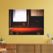 Einmalige Bushaltestelle Leinwanddruck (Insitu (Wohnzimmer))