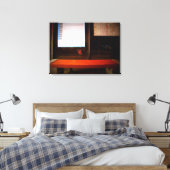 Einmalige Bushaltestelle Leinwanddruck (Insitu (Schlafzimmer))