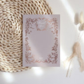 Einmalige Hochzeit des klassischen Wappen Dankeskarte