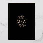 Einmalige Hochzeitstipps Folieneinladung (Rückseite)