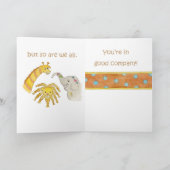 Einmalige Karte (Innenseite)