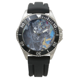 Einmalige mittelalterliche Ritter, die sich auf Pf Armbanduhr