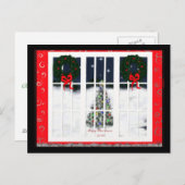 Einmalige Offizielle Weihnachtskarte Feiertagspostkarte (Vorne/Hinten)