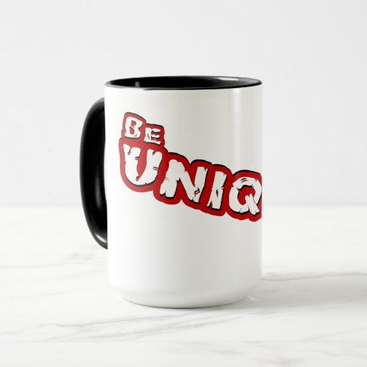 Einmalige Tasse (Vorderseite Links)