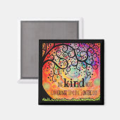 Einmalige Wortstruktur Magnet (Vorderseite/Rückseite)