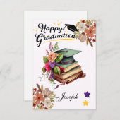 Einmaliger Abonnenkarte, Personalisierter Abschlus Ankündigung (Vorne/Hinten)