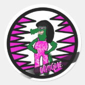 Einmaliger Aufkleber (Vorderseite)