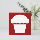 Einmaliger Kuchen/Muffin (Stehend Vorderseite)