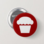Einmaliger Kuchen/Muffin Button (Vorne & Hinten)