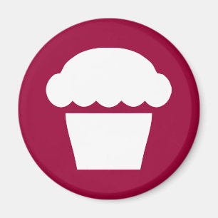 Einmaliger Kuchen/Muffin Magnet