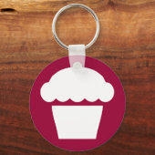 Einmaliger Kuchen/Muffin Schlüsselanhänger (Vorderseite)