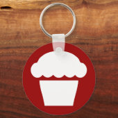 Einmaliger Kuchen/Muffin Schlüsselanhänger (Vorderseite)