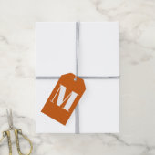 Einmaliger Kürbisgewürz, modern Geschenkanhänger (Mit Garn)