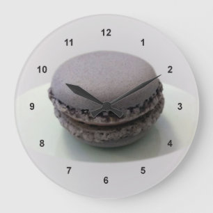 einmaliger Makaron Große Wanduhr