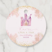 Einmaliges auf einmal Prinzessin 1. Geburtstag Par Geschenkanhänger (Rückseite)