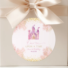 Einmaliges auf einmal Prinzessin 1. Geburtstag Par Runder Aufkleber