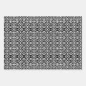 Einmaliges Muster ohne Feiertage Geschenkpapier Set (Vorderseite 3)
