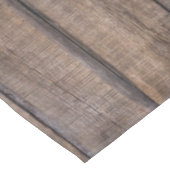 Einmaliges Rustikales Holzmonogramm Tischdecke (Schrägansicht)