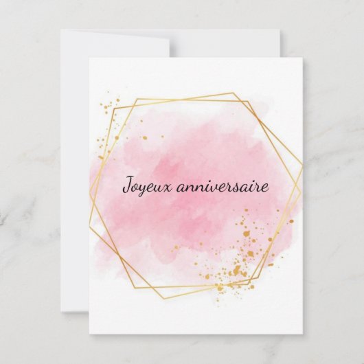 Einmalkarte (Vorderseite)