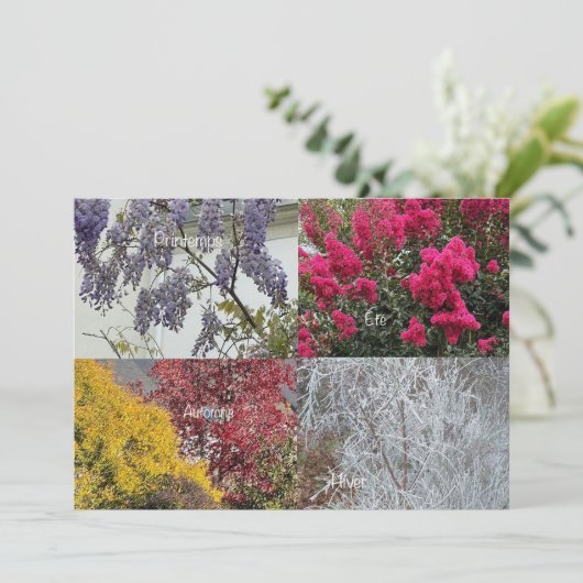 Einmalkarte Neujahr (Stehend Vorderseite)