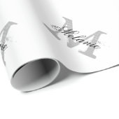 Einmalpapier mit personalisiertem Chic Geschenkpapier (Rolleneckpunkt)