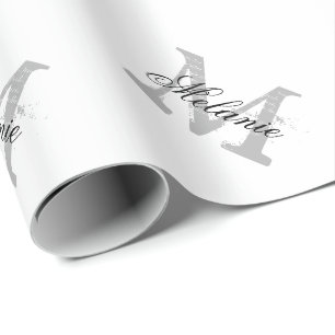 Einmalpapier mit personalisiertem Chic Geschenkpapier