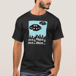 Einmarsch der Alien in Amsterdam T-Shirt