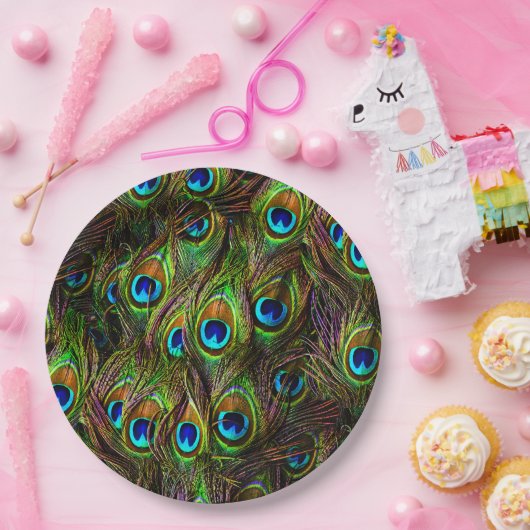 Einmarsch von PfauenFeathers Pappteller (Party)