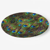 Einmarsch von PfauenFeathers Pappteller (Schrägansicht)