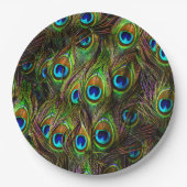Einmarsch von PfauenFeathers Pappteller (Vorderseite)