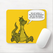 Einmischen Sie nicht sich in den Angelegenheiten Mousepad (Mit Mouse)