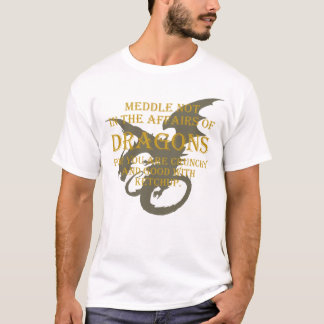 Einmischen Sie sich nicht in den Angelegenheiten T-Shirt