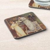 Einmischende Augen, 1901 (w/c erhöht mit Weiß) Untersetzer (Linke Seite)