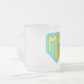 Einmischungs-Wächter-mattierte Tasse (Vorderseite Links)