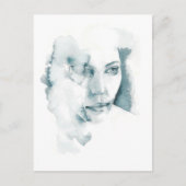 einmit Augen Postkarte (Vorderseite)