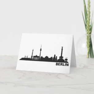 Einmit Berlin Skyline Karte