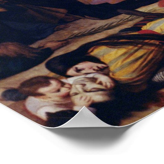 Einnahme von Jerusalem Poster (Ecke)