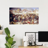 Einnahme von Jerusalem Poster (Heimbüro)