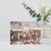 Einnahme von Jerusalem Postkarte (Stehend Vorderseite)