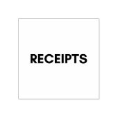 Einnahmen Gummistempel (Prägung)